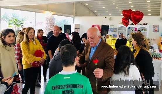 DOWN SENDROMLU ÇOCUKLAR SEVGİLİLER GÜNÜ KUTLADI