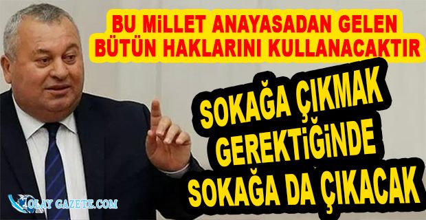 DP’Lİ ENGİNYURT: KİMİ TEHDİT EDİYORSUNUZ? 