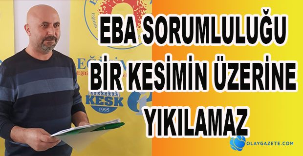 EĞİTİMİN ESASLARI TÜM BİLEŞENLERLE BELİRLENMELİ