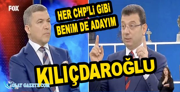 EKREM İMAMOĞLU: CUMHURBAŞKANI ADAYINI AÇIKLADI