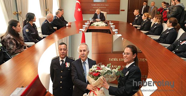 EMNİYET TEŞKİLATINDAN ATA’YA ZİYARET