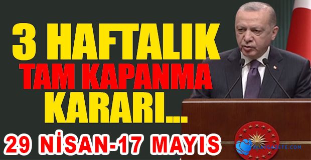 ERDOĞAN AÇIKLADI: İŞTE YENİ YASAKLAR