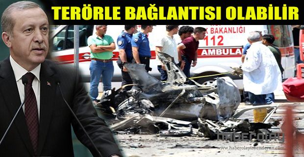 ERDOĞAN ARAÇTA BOMBA OLDUĞU BELLİ