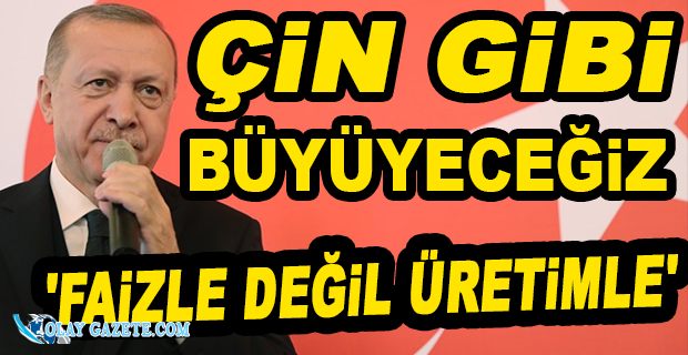 ERDOĞAN EKONOMİDEKİ YOL HARİTASINI ANLATTI