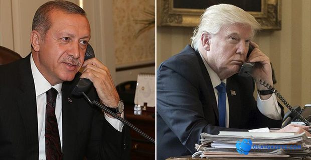 ERDOĞAN TRUMP  İLE  GÖRÜŞTÜ