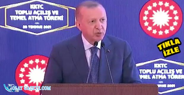 ERDOĞAN KONUŞMASINA ARA VERDİ: SİNİRLENİNCE TÜM SALONA BÖYLE SESLENDİ