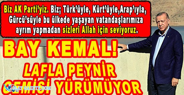 ERDOĞAN: KÜRT KARDEŞLERİMİ İHMAL EDEMEZDİK, ETMEDİK