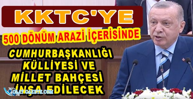 ERDOĞAN "MÜJDE"Yİ AÇIKLADI
