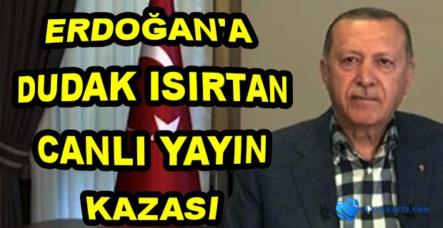 ERDOĞAN PROMPTERA TAKILDI