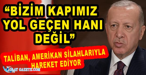 ERDOĞAN: "UÇAKLARIMIZI AMERİKA TESLİM ETMEDİ"