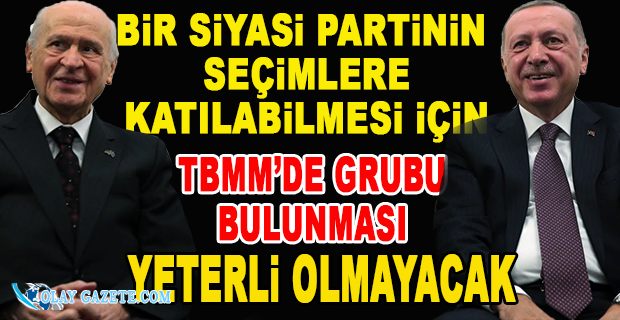 ERDOĞAN VE BAHÇELİ ANLAŞTI