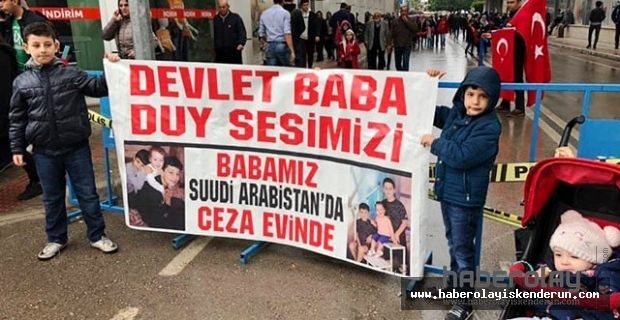 ERDOĞAN’A SESİNİ DUYURMAK İSTEDİ ANCAK..