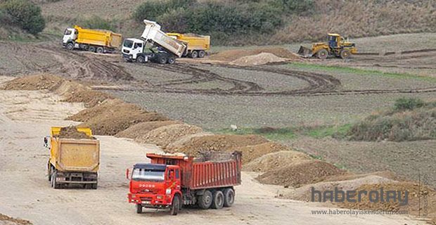 Erzin OSB altyapı çalışmaları 