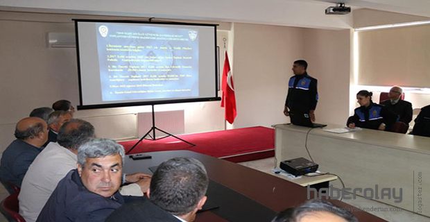 Erzin’de ilçe güvenlik danışma kurulu toplandı…