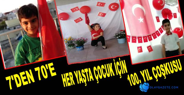 EVDE 23 NİSAN ÇOŞKUSU