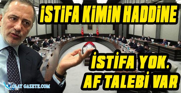 FATİH ALTAYLI KABİNEDE ÜSTÜ ÇİZİLEN BAKANLARI YAZDI