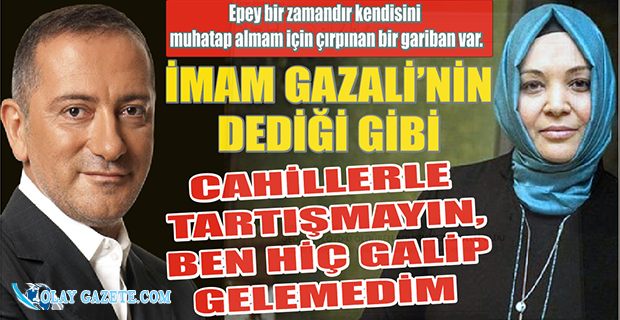 FATİH ALTAYLI’DAN HİLAL KAPLAN’A: DÜŞMANLARIMDA BİLE ARADIĞIM BİR KALİTE SINIRI VAR