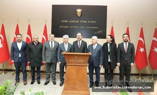 GENÇLİK VE SPOR BAKANI HATAY’DA