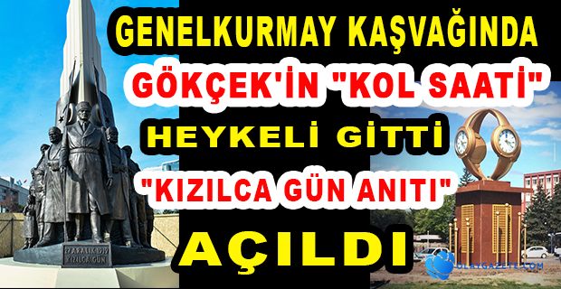 GENELKURMAY KAŞVAĞINDA KIZILCA GÜN ANITI" DÜZENLENEN TÖRENLE AÇILDI 