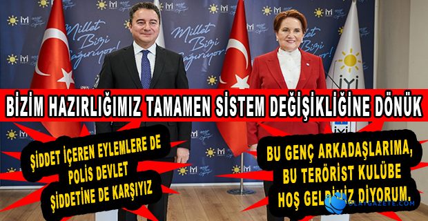 GEREKTİĞİNDE ANAYASANIN DIŞINA ÇIKIYORSUNUZ, O ZAMAN DEĞİŞTİRMEKLE NİYE UĞRAŞIYORSUNUZ 