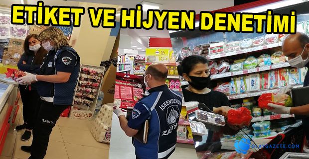 GIDA İŞLETMELERİNE ETİKET VE HİJYEN DENETİMİ 