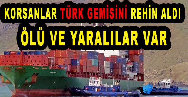GİNE AÇIKLARINDA NİJERYALI KORSANLAR TÜRK GEMİSİNİ REHİN ALDI