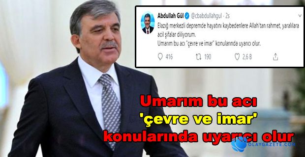 GÜL; UMARIM UYARICI OLUR