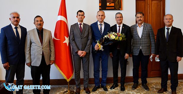 GÜL’DEN KAYMAKAM YÖNDEN’E ZİYARET