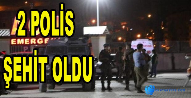 HAKKARİ’DE ZIRHLI POLİS ARACI DEVRİLDİ