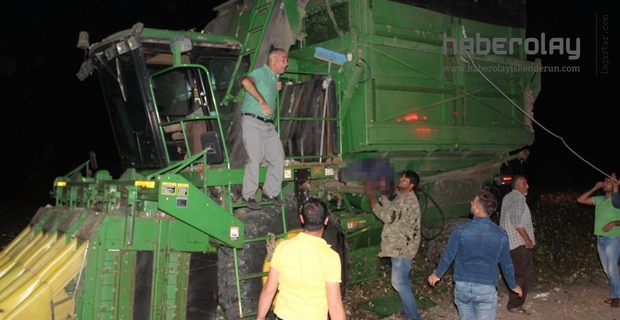 Hasat Makinesinin Altında Kalan 2 Kişi Öldü