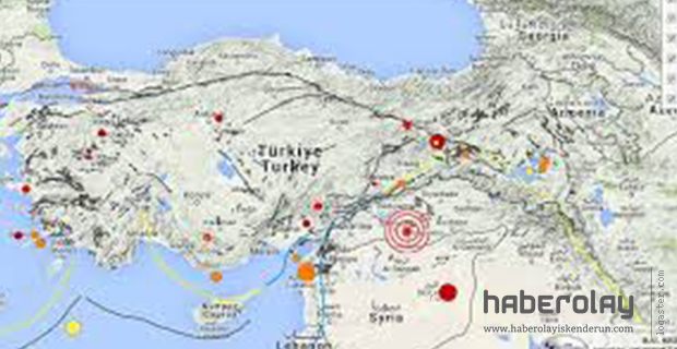 HATAY'DA DEPREM!