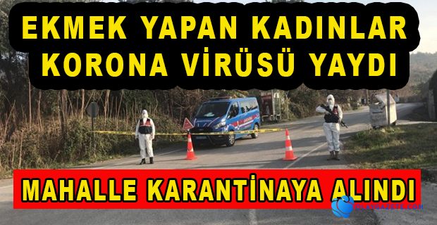 HATAY’DA 4 MAHALLE KARANTİNAYA ALINDI