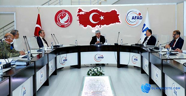 HATAY’DA İL PANDEMİ KURULU KOORDİNASYON TOPLANTISI