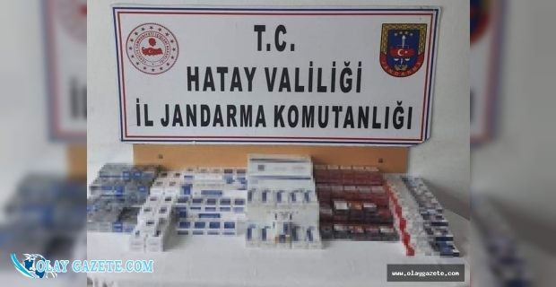 HATAY’DA KAÇAKÇILIK OPERASYONU YAPTI