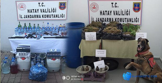 HATAY’DA KAÇAKÇILIK  VE UYUŞTURUCUDAN 77 KİŞİ YAKALADI!