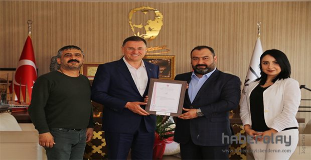 HATAY’DAKİ FUAR VE ETKİNLİKLERE TESCİL BELGESİ