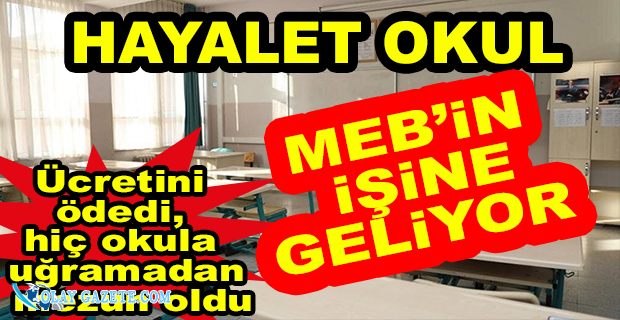 HAYALET OKULLARDAN MEZUN OLUYORLAR, DEVLET OKULUNDAKİ ÖĞRENCİNİN ORTALAMASINI GEÇİYORLAR