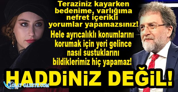 HAZAL KAYA’DAN AHMET HAKAN