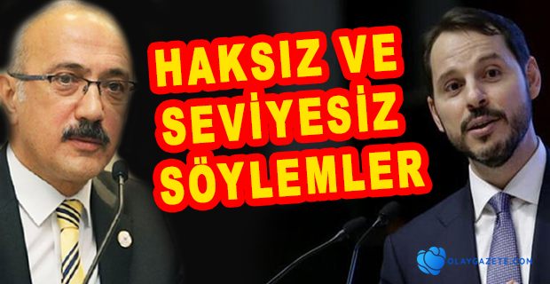 HAZİNE VE MALİYE BAKANI LÜTFİ ELVAN