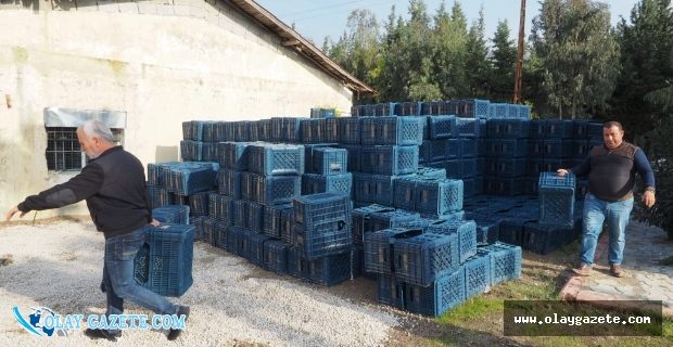 HBB’DEN ÜRETİCİYE ÜCRETSİZ ZEYTİN TOPLAMA KASASI