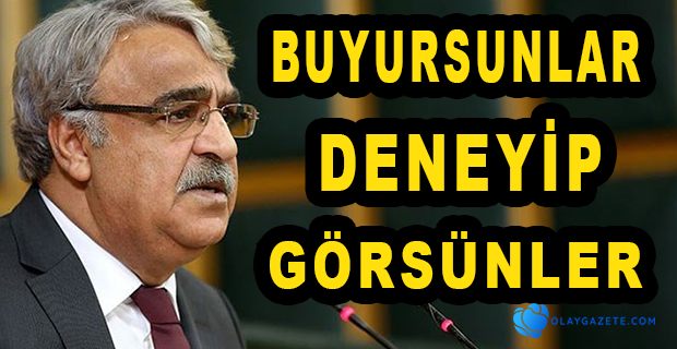 HDP EŞ GENEL BAŞKANI MİTHAT SANCAR