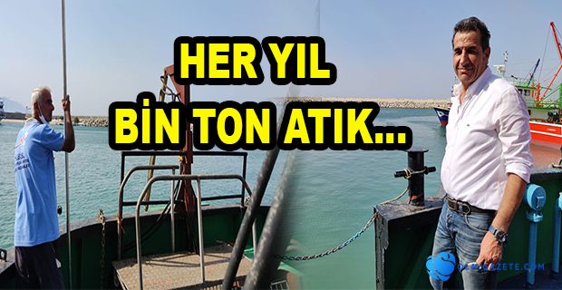 HER YIL BİN TON ATIK…