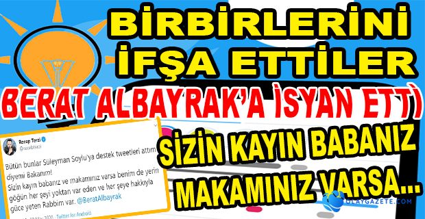 HESAPLARLA ALBAYRAK LEHİNE PROPAGANDA YAPILDIĞINI İTİRAF ETTİ