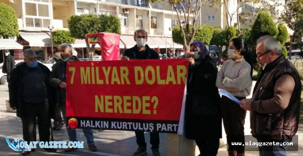 HKP, İSKENDERUN MERKEZ BANKASINA BAŞVURU YAPTI:7 MİLYAR DOLAR NEREDE?