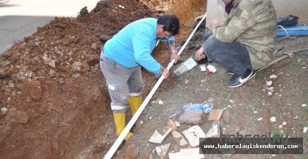 İÇME SUYU ABONE ŞEBEKELERİ YENİLENİYOR