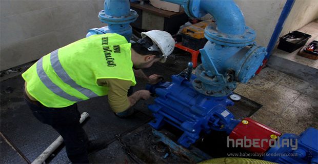 İçmesuyu Depolarındaki Ekipmanlar Güçlendiriliyor