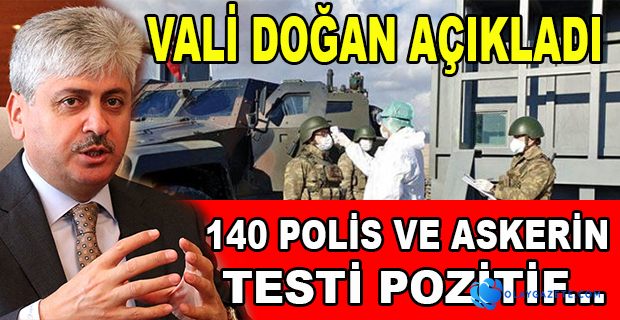 İDLİB VE AFRİN’DE 140 POLİS VE ASKERİN TESTİ POZİTİF ÇIKTI