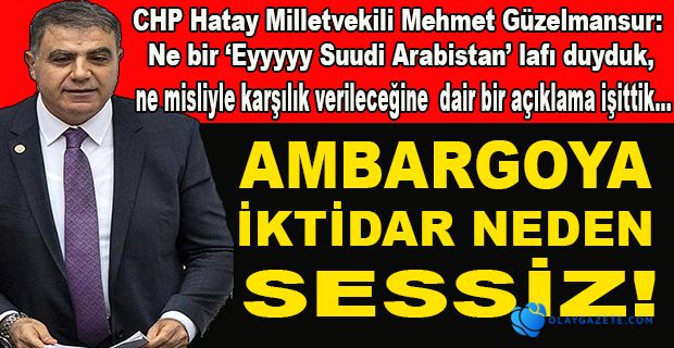 İKTİDAR AMBARGOYA NEDEN SESSİZ!