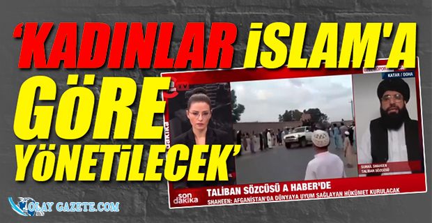 İKTİDARA YAKIN A HABER, TALİBAN SÖZCÜSÜ