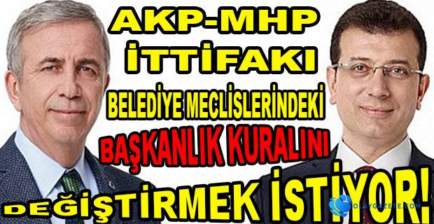 İKTİDAR’DAN BELEDİYE MECLİSİNE YENİ DÜZEN